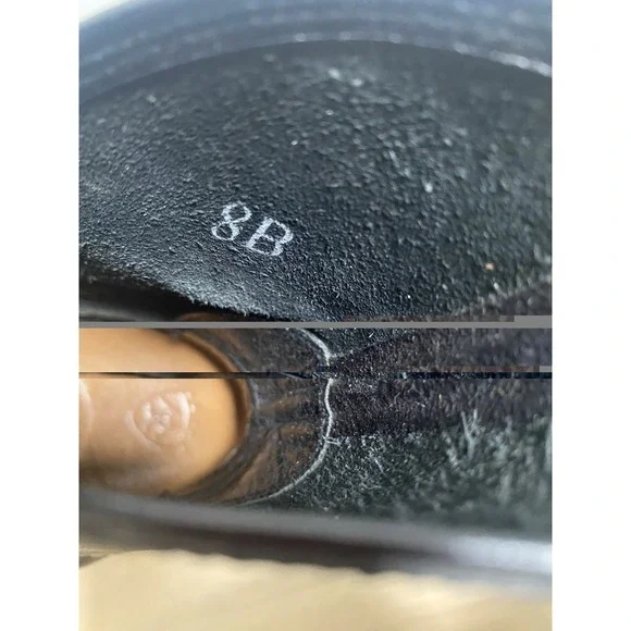 Ariat Women's Black Leather Harness Ankle Boots Western‎ Biker 97652 Size 8 - Picture 8 of 9